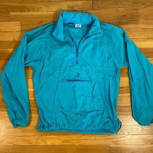 Vintage Champion Teal Nylon Jacket - Medium